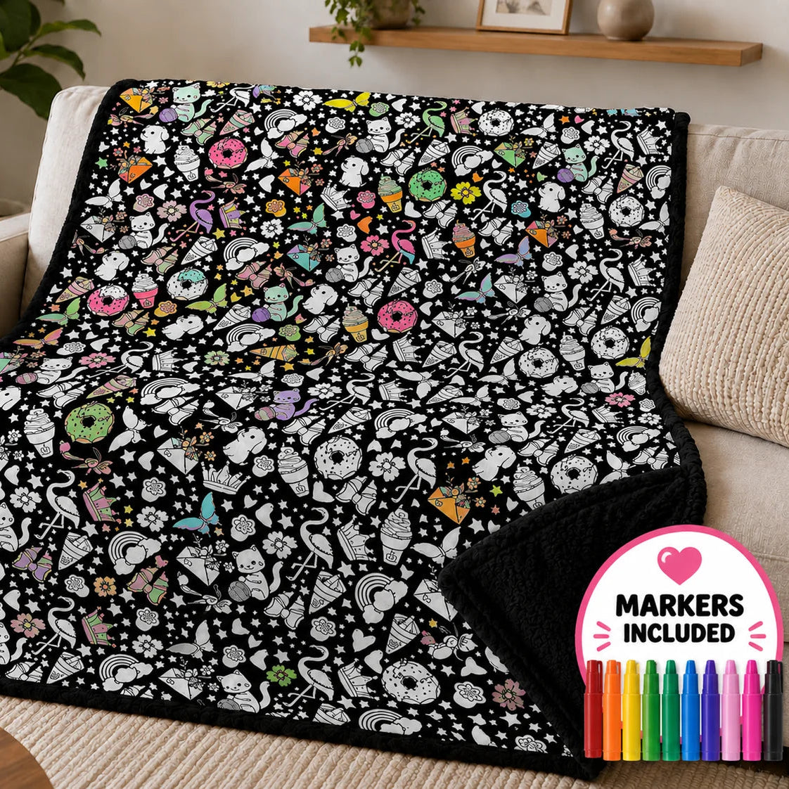 Coloring Blanket