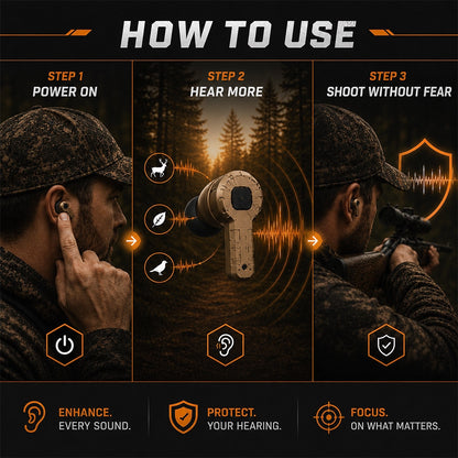 ARM NEXT Hunter Tactical Earbuds 5.0