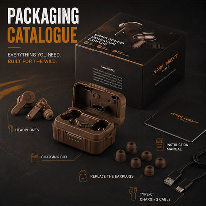 ARM NEXT Hunter Tactical Earbuds 5.0