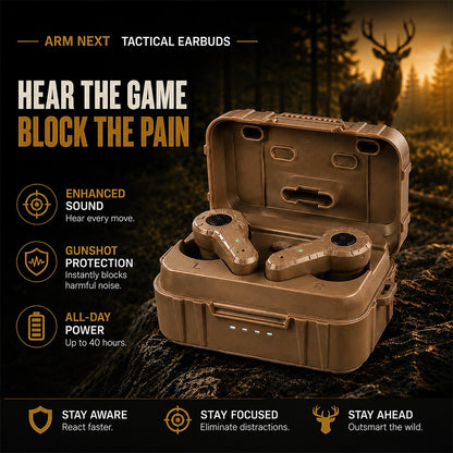 ARM NEXT Hunter Tactical Earbuds 5.0